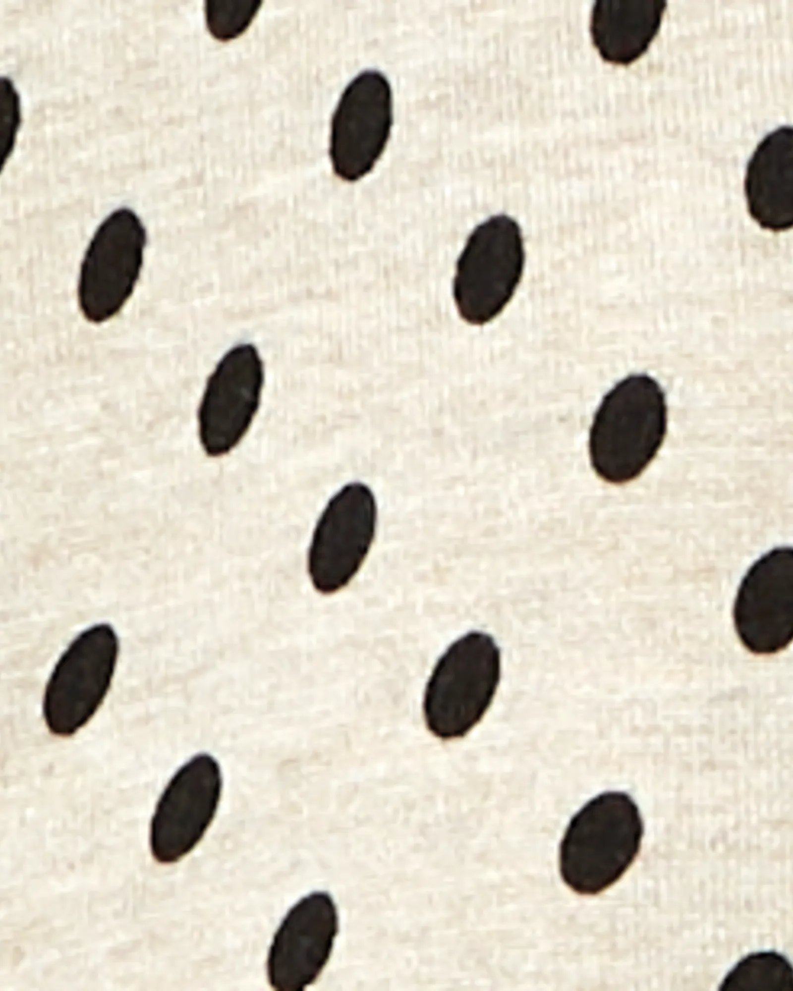 Ally Polka Dot Cardigan | Ivory / Black