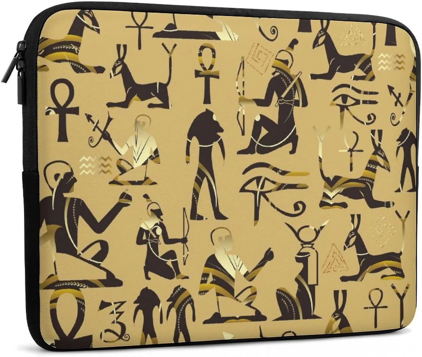 Ancient Egyptian Tales Litanies Personalized Laptop Bag Business Casual Laptop Case Slim Computer Bag Briefcase