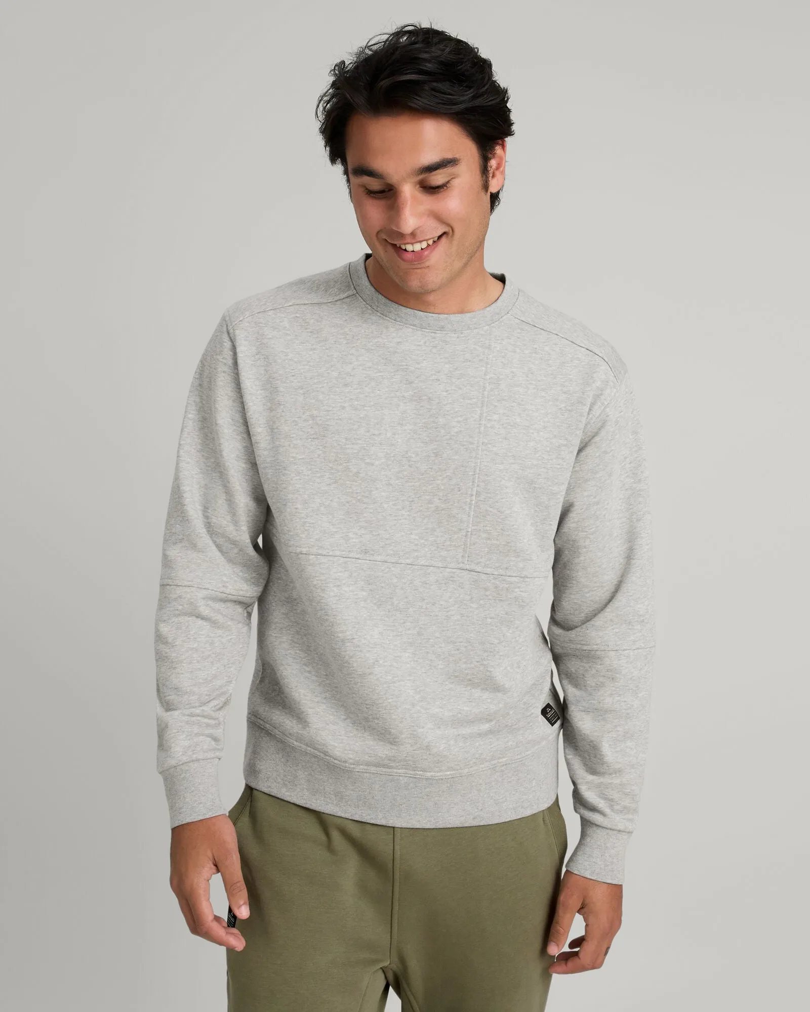 ANY-Time Sweats LT Unisex Sweater - Light Grey Marle