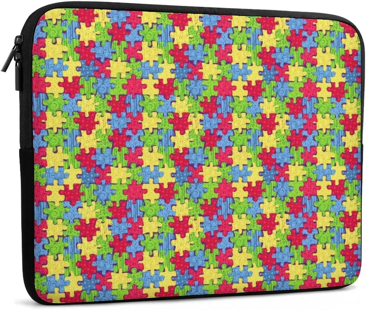 Autism Awareness Personalized Laptop Bag Business Casual Laptop Cases Slim Computer Bag Briefcase