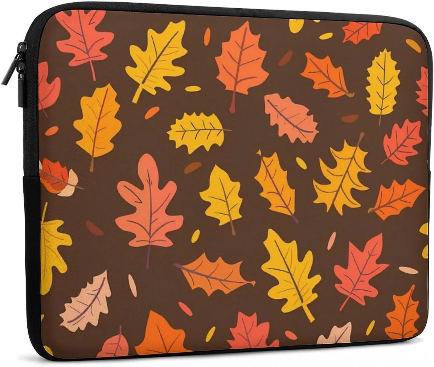 Autumn Leaves Personalized Laptop Bag Business Casual Laptop Cases Slim Computer Bag Briefcase