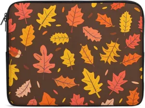 Autumn Leaves Personalized Laptop Bag Business Casual Laptop Cases Slim Computer Bag Briefcase