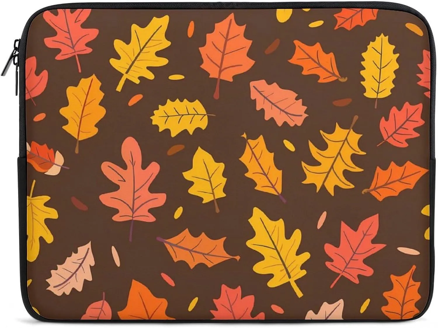 Autumn Leaves Personalized Laptop Bag Business Casual Laptop Cases Slim Computer Bag Briefcase