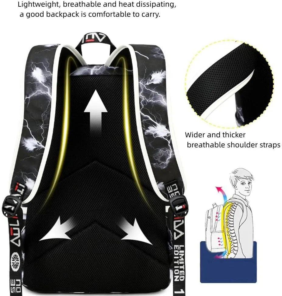 Basketball Star 23 Athletes Laptop Backpack Student Backpack Men Women Ultra Light Travel Bag (Red1)