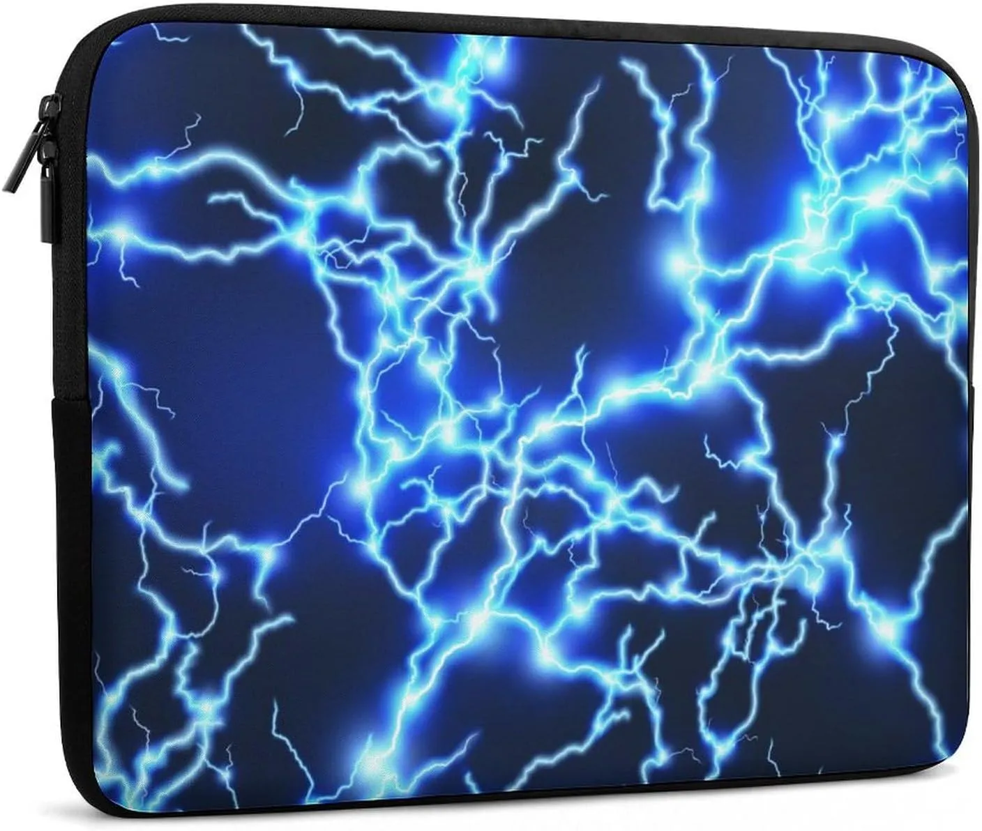 Blue Lightning Personalized Laptop Bag Business Casual Laptop Case Slim Computer Bag Briefcase