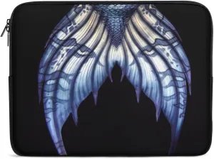 Blue Mermaid Tail Personalized Laptop Bag Business Casual Laptop Case Slim Computer Bag Briefcase