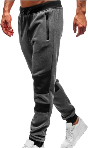 Cargo Pants for Men Relaxed Fit Heavyweight Fleece Cargo Sweatpant Stretch Elastic Waist Jogger Sport Pant Drawstring