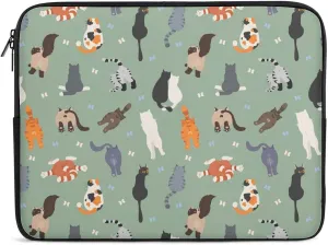 Coloring Cats Butts Personalized Laptop Bag Business Casual Laptop Case Slim Computer Bag Briefcase