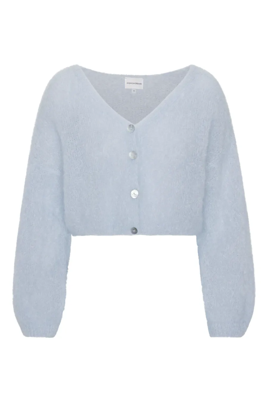 Cornelia Cropped Cardigan Light Blue