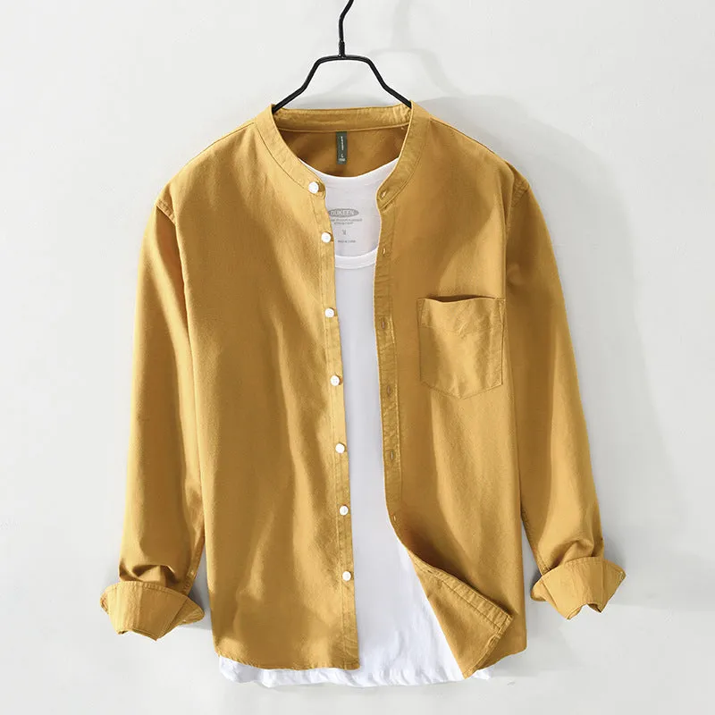 Cotton Crest Oxford Button-Up