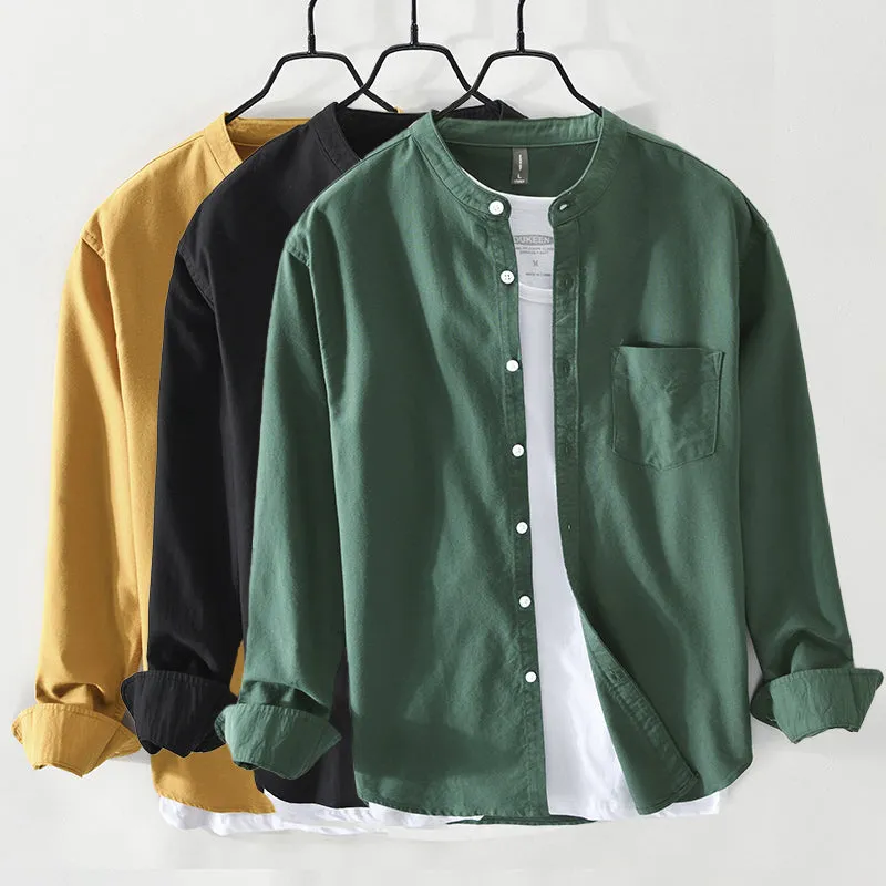 Cotton Crest Oxford Button-Up