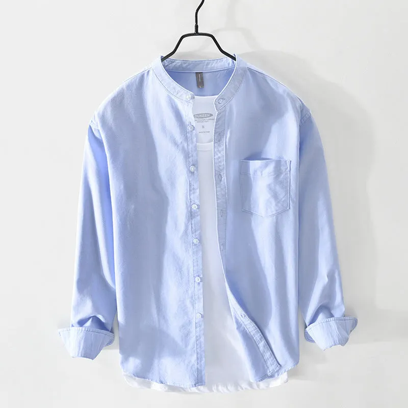 Cotton Crest Oxford Button-Up