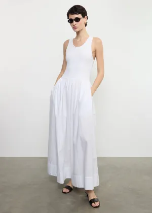 COTTON RESORT TANK DRESS
