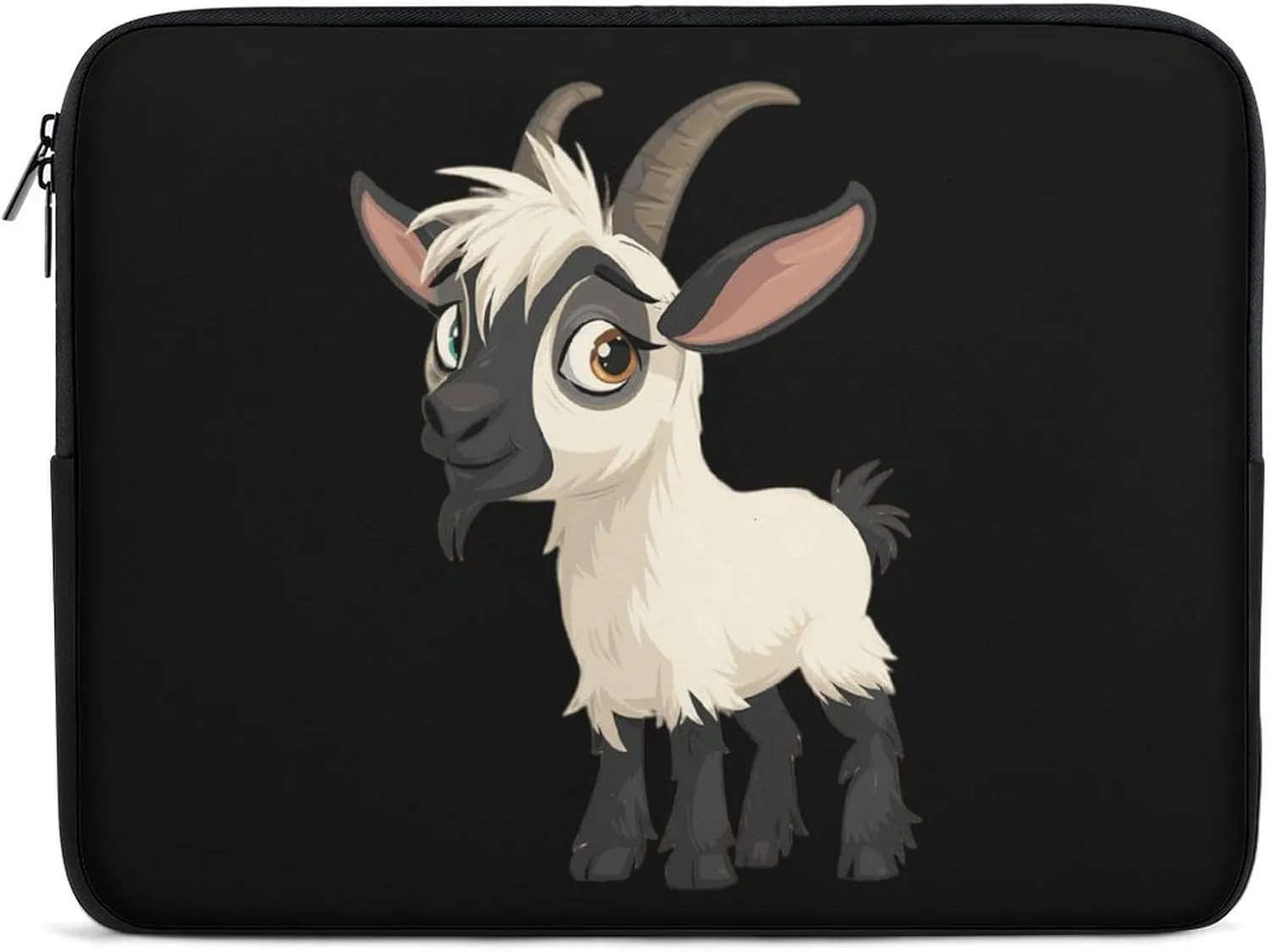 Cute Goat Personalized Laptop Bag Business Casual Laptop Cases Slim Computer Bag Briefcase