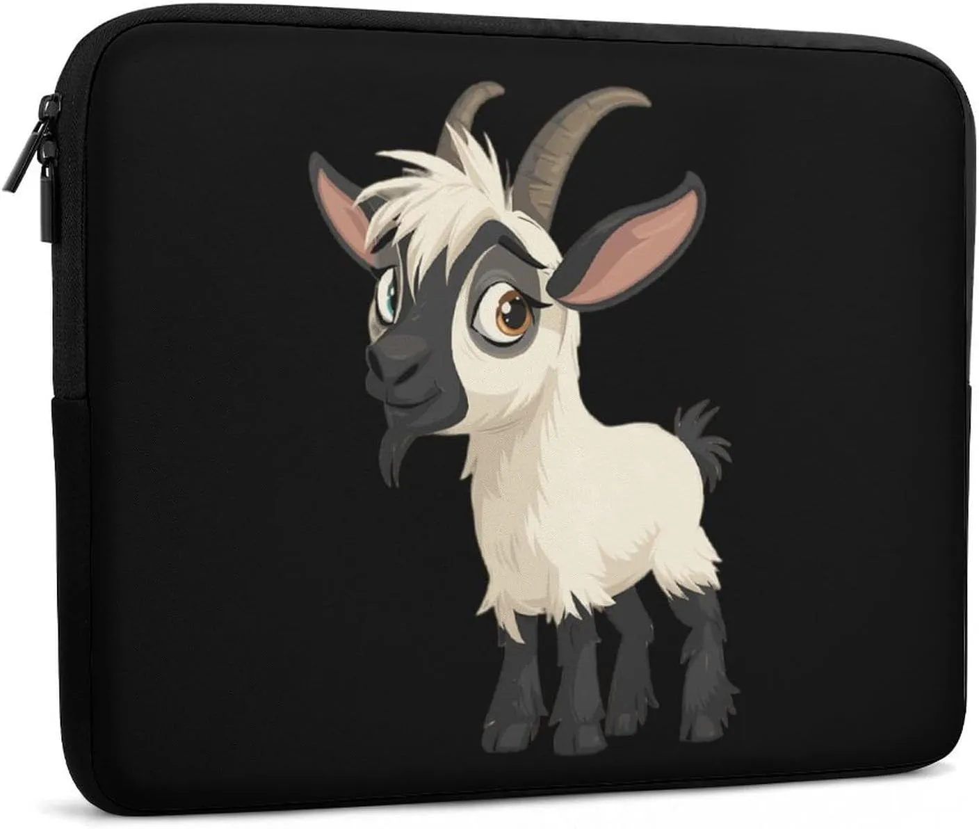 Cute Goat Personalized Laptop Bag Business Casual Laptop Cases Slim Computer Bag Briefcase