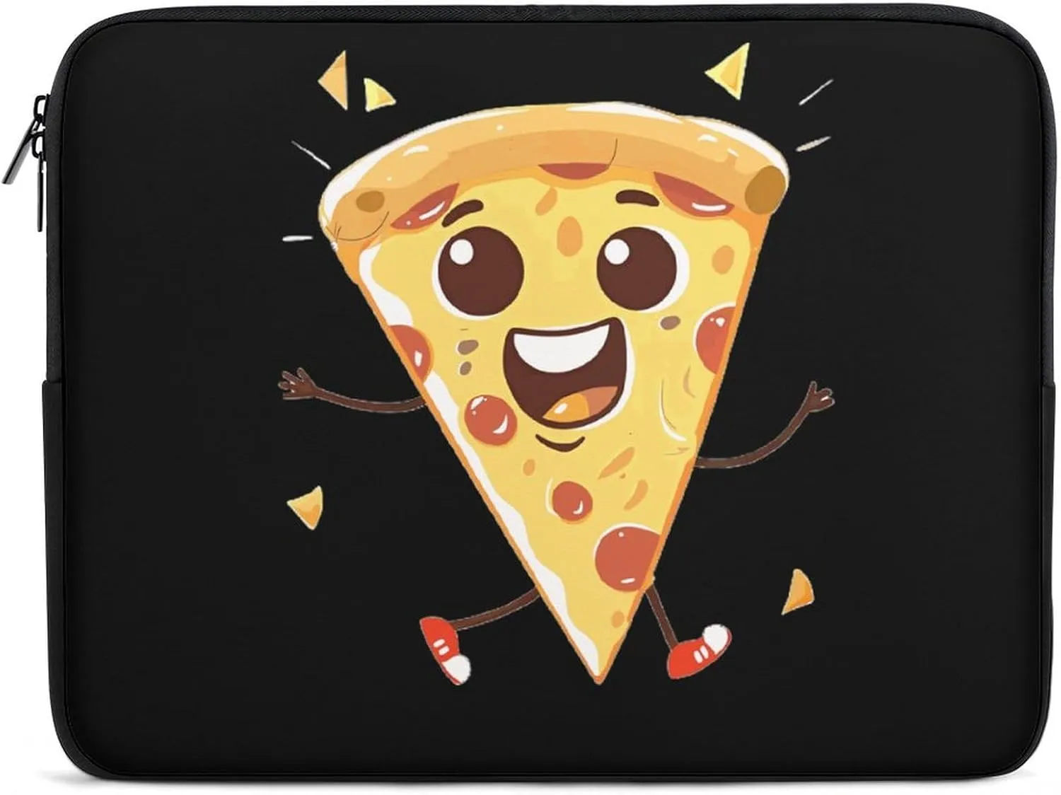 Cute Italia Pizza Personalized Laptop Bag Business Casual Laptop Cases Slim Computer Bag Briefcase