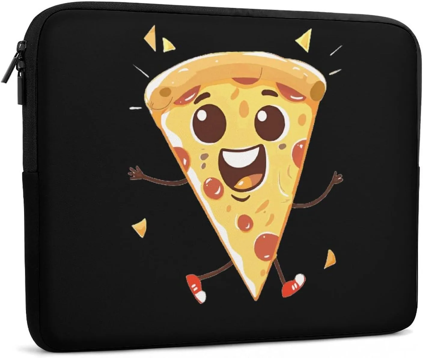 Cute Italia Pizza Personalized Laptop Bag Business Casual Laptop Cases Slim Computer Bag Briefcase