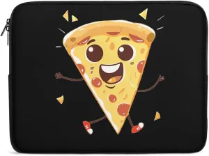Cute Italia Pizza Personalized Laptop Bag Business Casual Laptop Cases Slim Computer Bag Briefcase