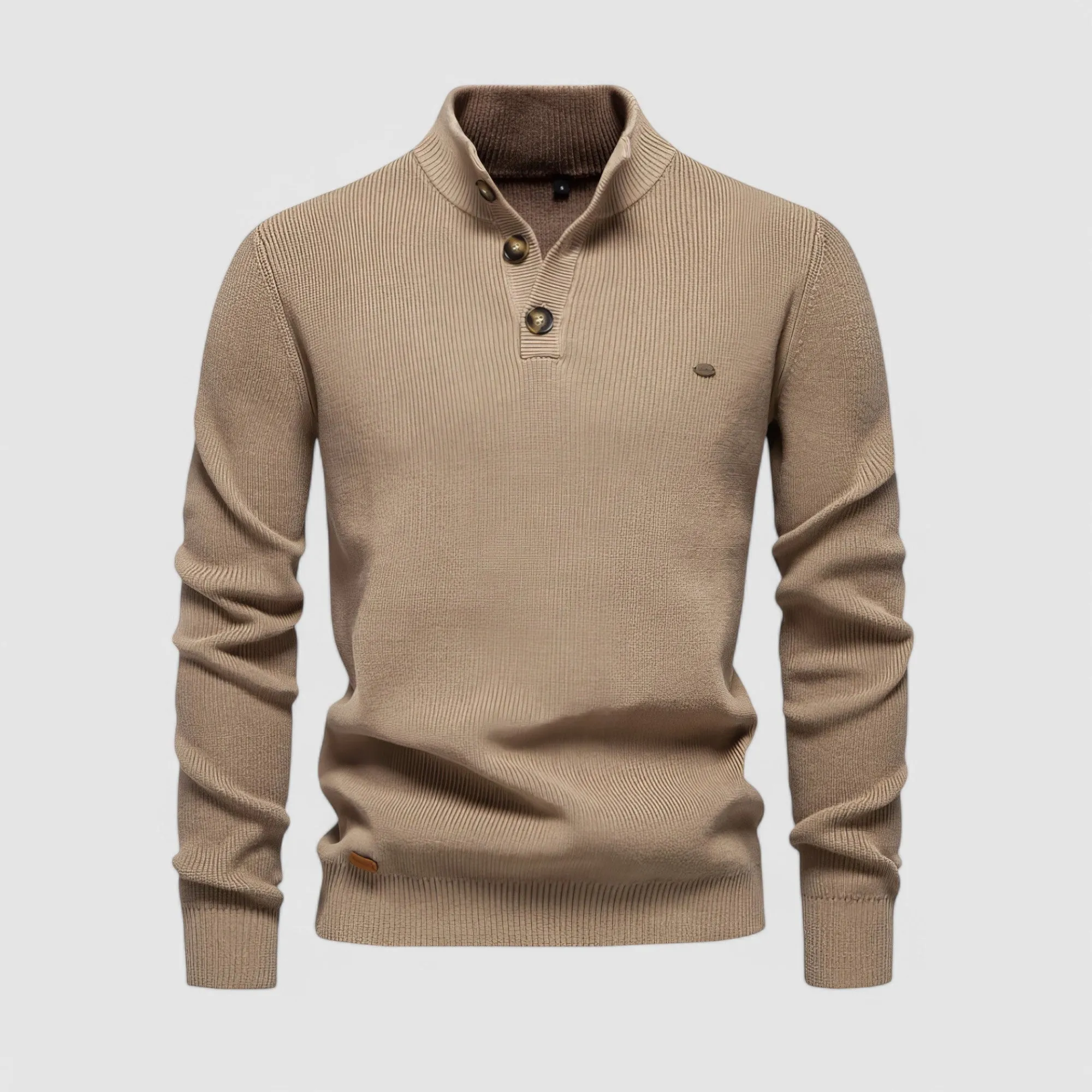 Daniel | Classic Button Sweater