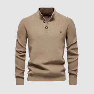 Daniel | Classic Button Sweater