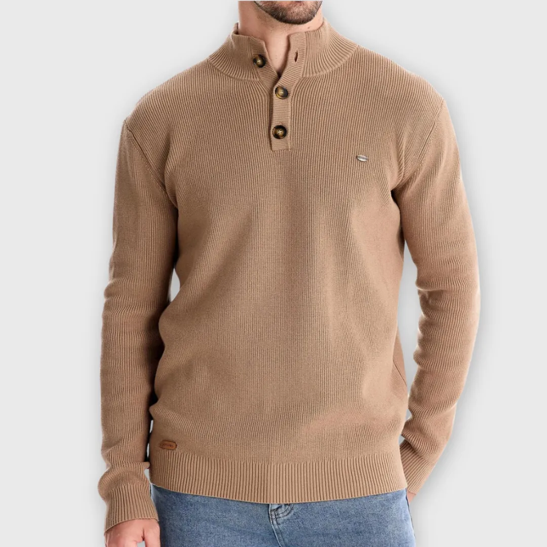 Daniel | Classic Button Sweater