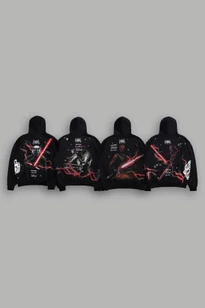 Dark Side "Side-By-Side" Pierce Hoodie Box Set in Black