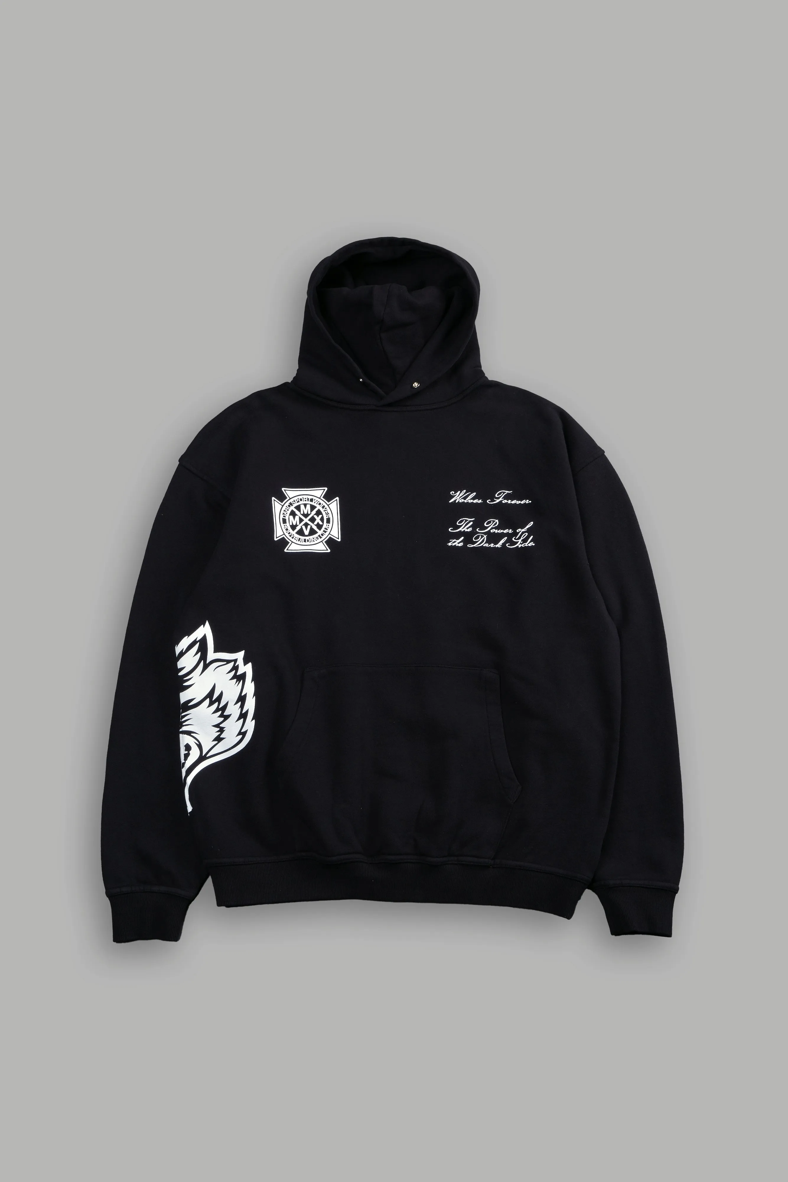 Dark Side "Side-By-Side" Pierce Hoodie Box Set in Black