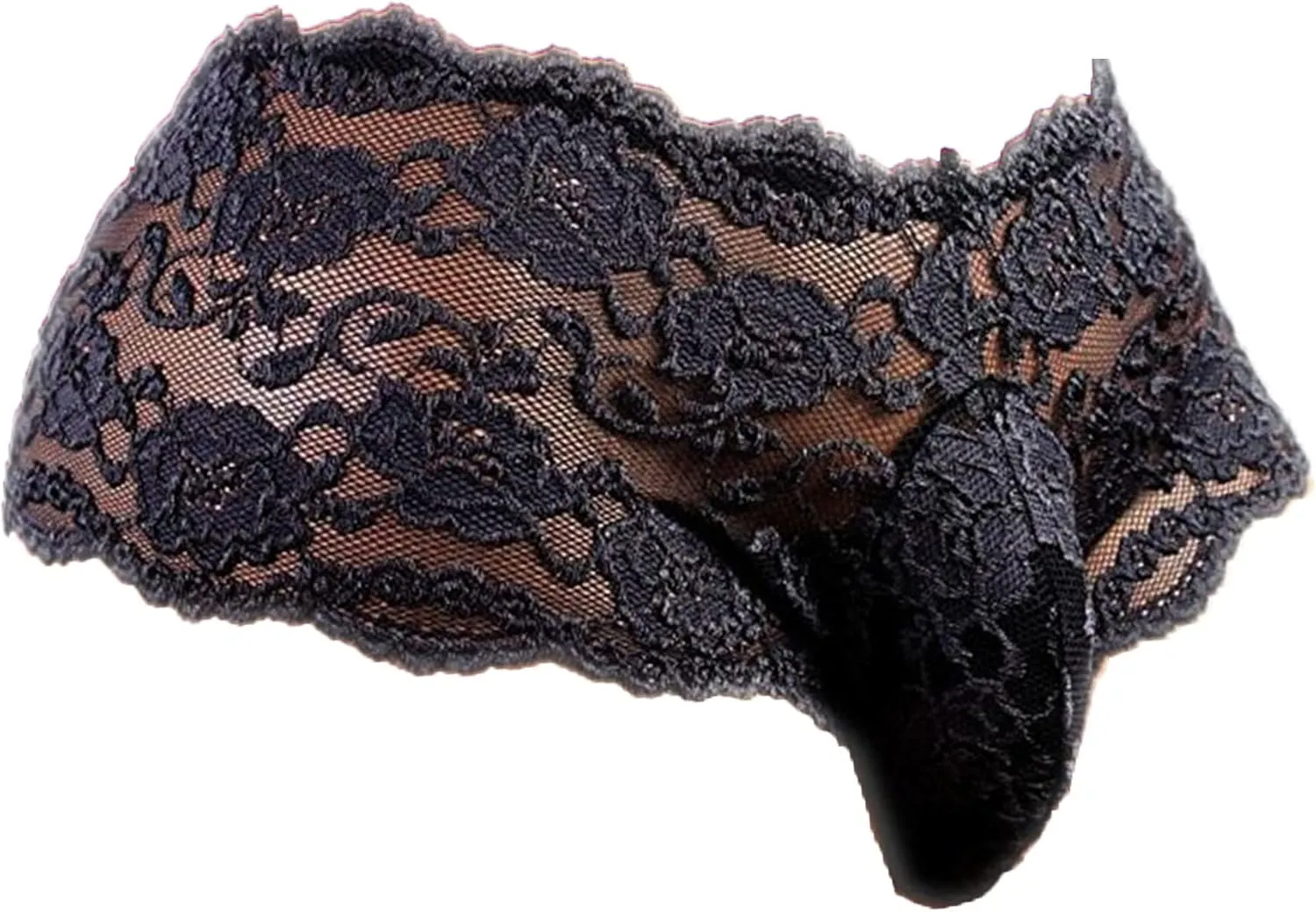 DGKaxiyaHM Men's Lace See Through G-String Sheer Sissy Bikini Sexy Briefs Naughty Crossdress Floral Hot Underwear