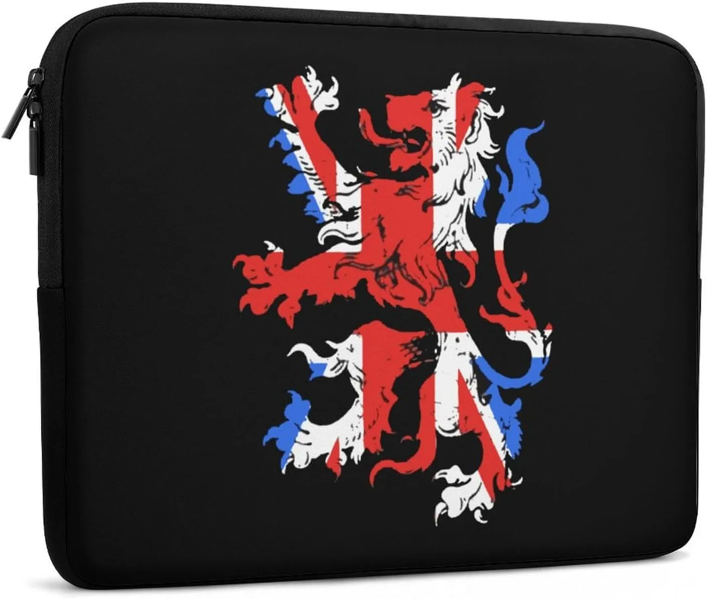 England British Lion Personalized Laptop Bag Business Casual Laptop Case Slim Computer Bag Briefcase
