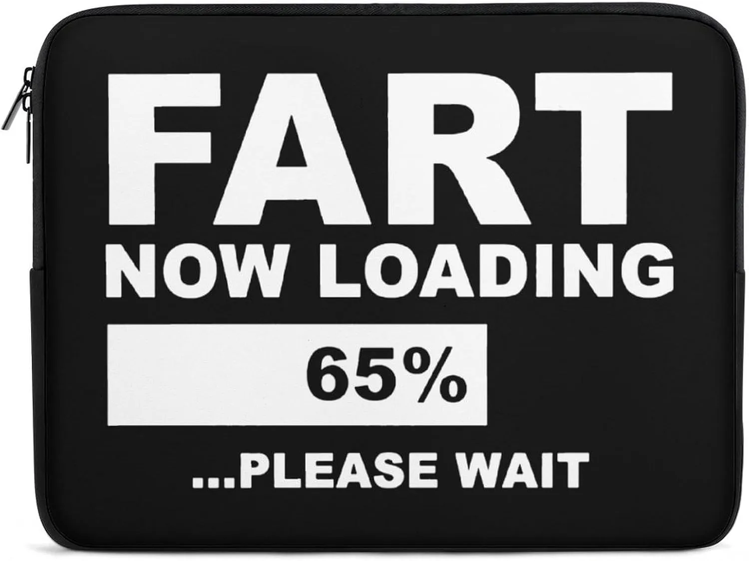 Fart Now Loading Please Wait Personalized Laptop Bag Business Casual Laptop Case Slim Computer Bag Briefcase