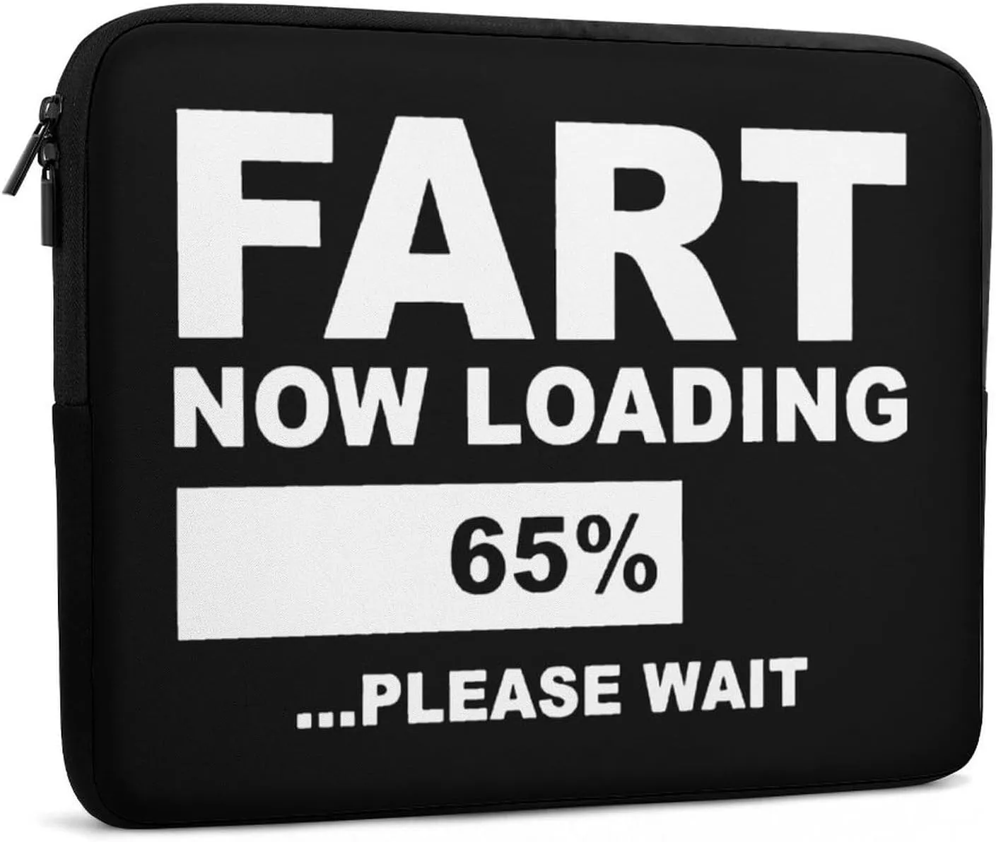 Fart Now Loading Please Wait Personalized Laptop Bag Business Casual Laptop Case Slim Computer Bag Briefcase