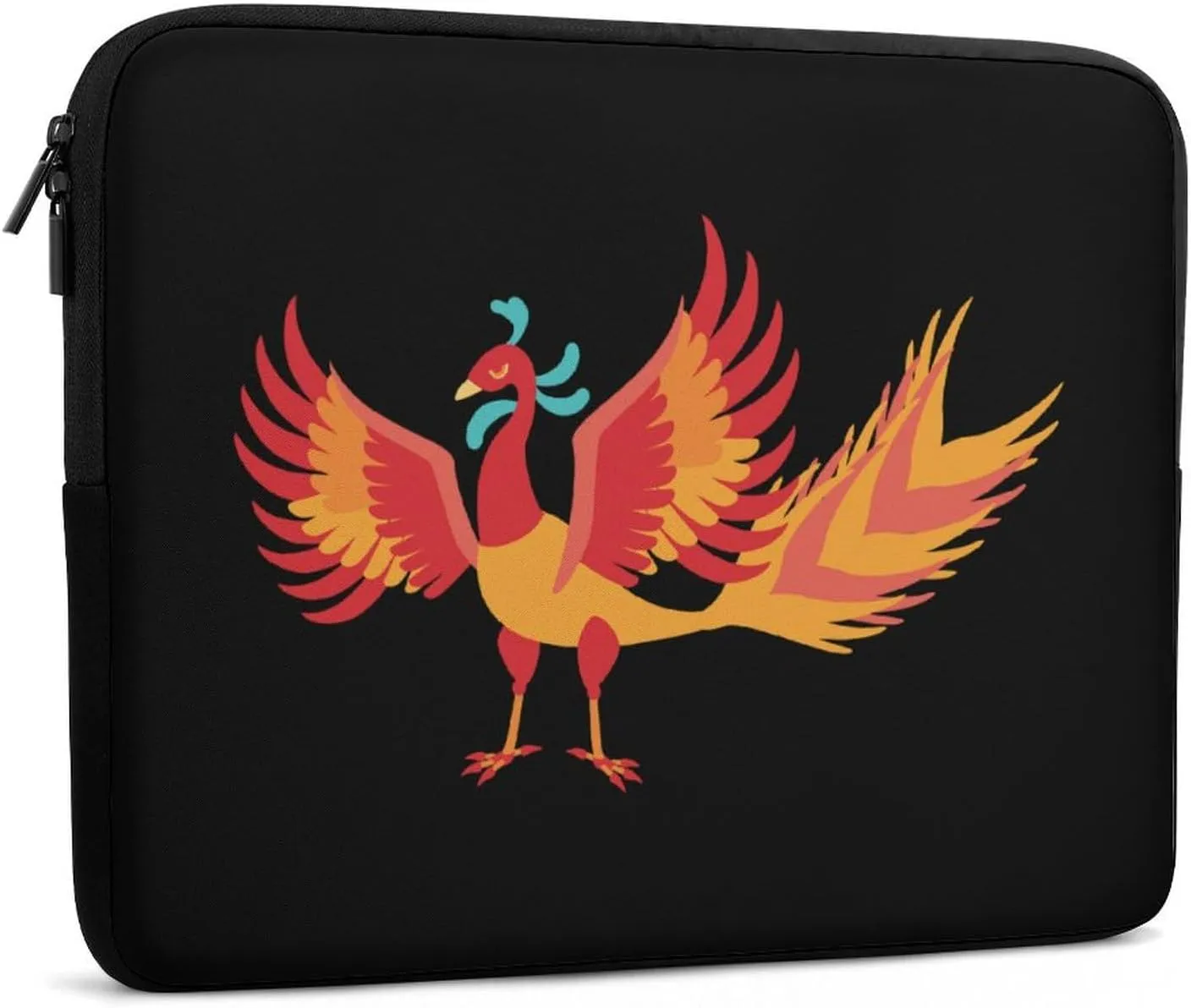Fire Phoenix Personalized Laptop Bag Business Casual Laptop Case Slim Computer Bag Briefcase