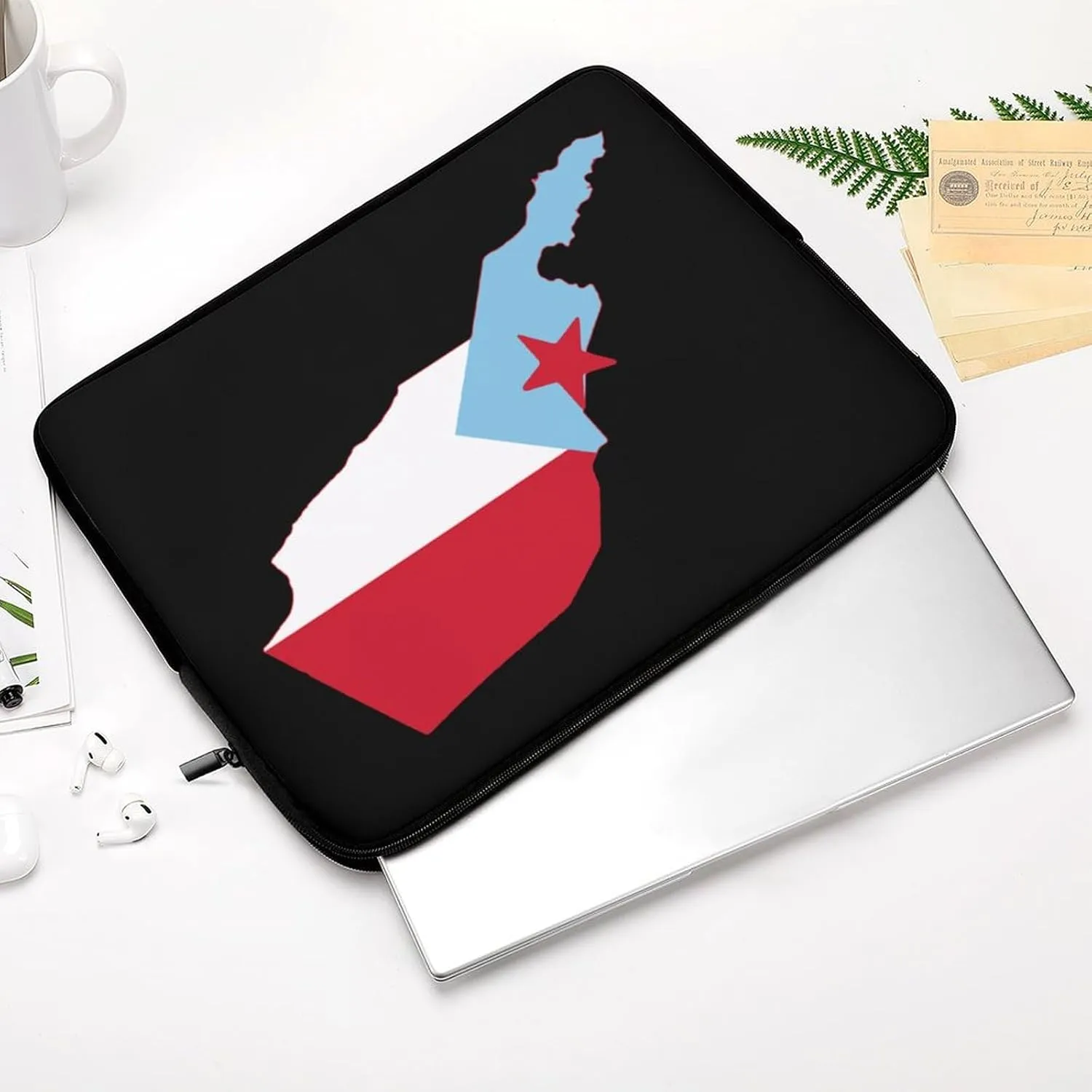 Flag Map of South Yemen Personalized Laptop Bag Business Casual Laptop Case Slim Computer Bag Briefcase
