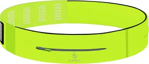 FlipBelt Adjustable Running Belt, Fitness and Running Fanny Pack for Women and Men, Non Chafing Waist Band Pack for Phone Keys Money, Moisture Wicking Storage Belt, USA Company