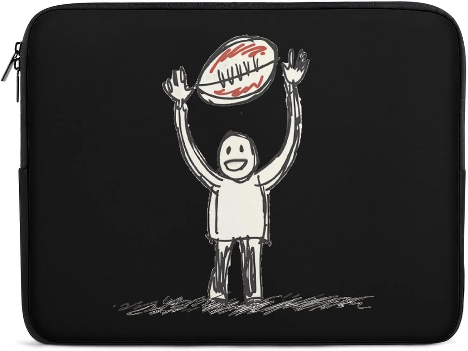 Football Fan Personalized Laptop Bag Business Casual Laptop Cases Slim Computer Bag Briefcase