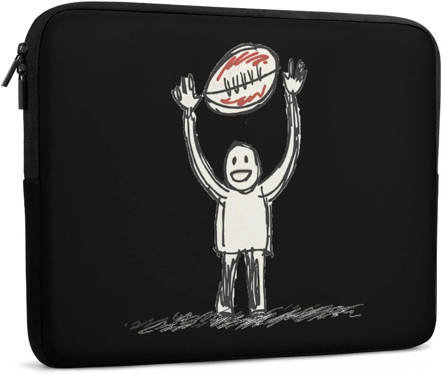 Football Fan Personalized Laptop Bag Business Casual Laptop Cases Slim Computer Bag Briefcase