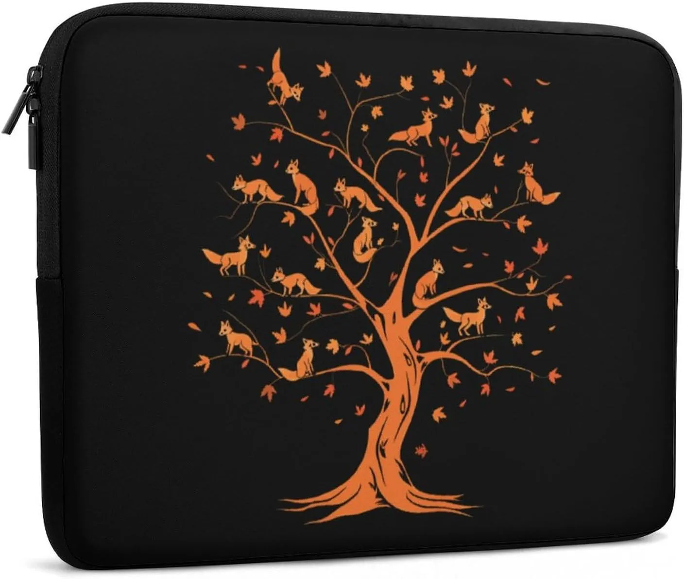 Fox Tree Personalized Laptop Bag Business Casual Laptop Cases Slim Computer Bag Briefcase