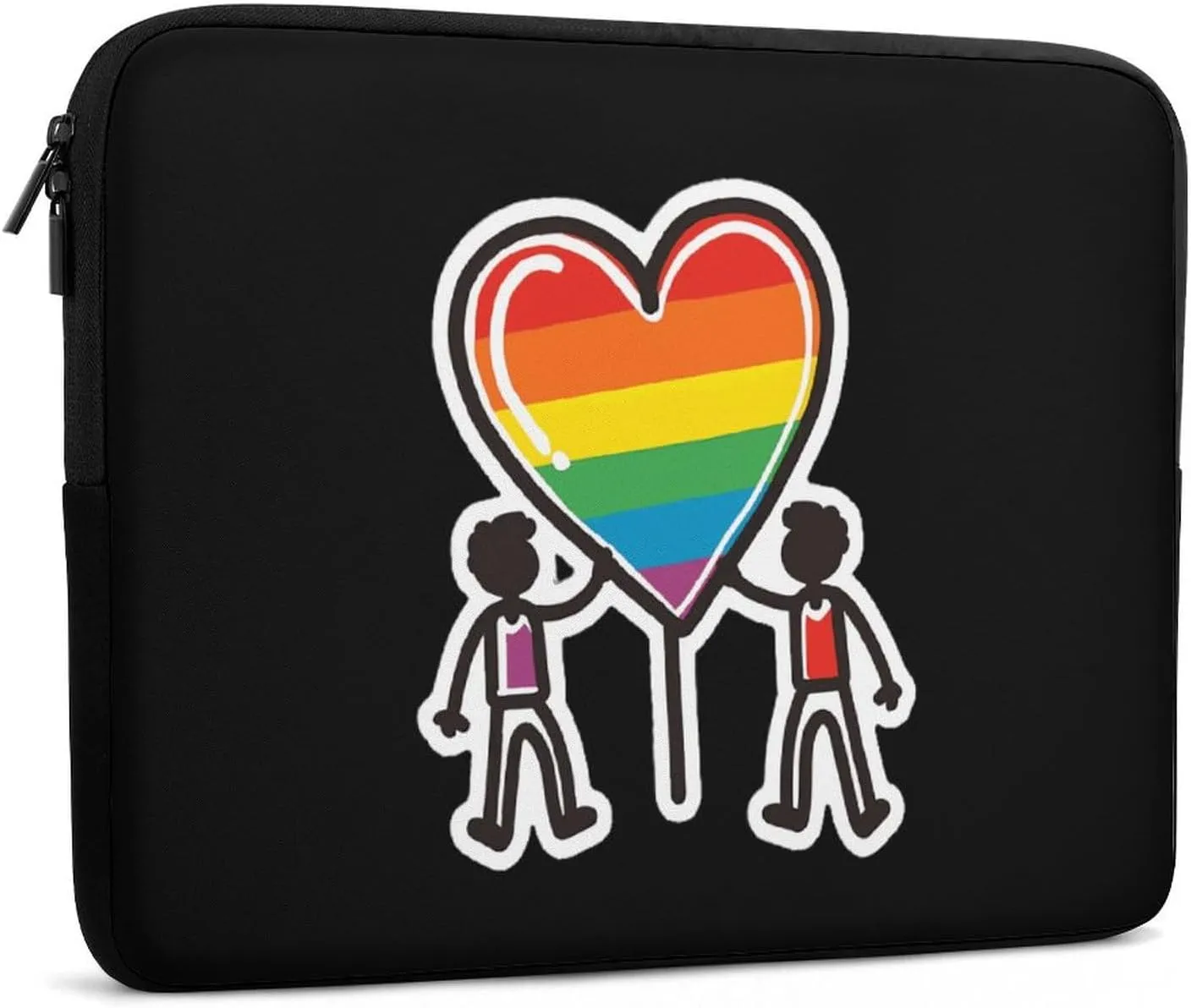 Gay Pride LGBT Personalized Laptop Bag Business Casual Laptop Cases Slim Computer Bag Briefcase