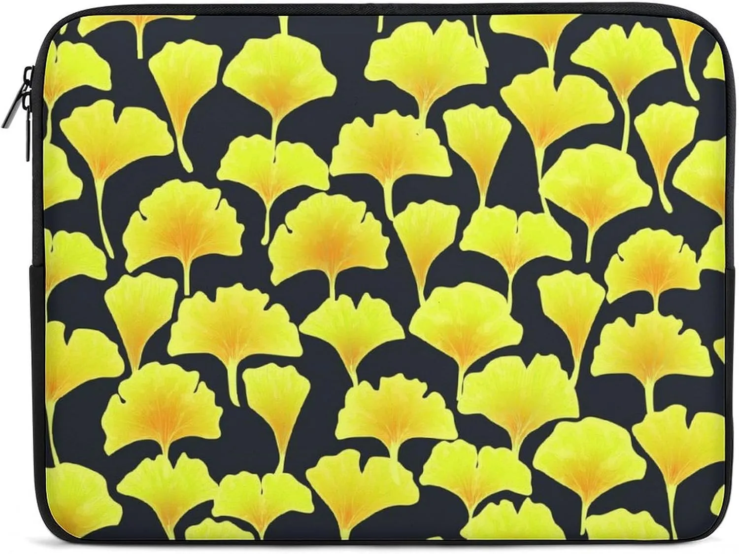 Ginkgo Autumn Leaves Personalized Laptop Bag Business Casual Laptop Case Slim Computer Bag Briefcase