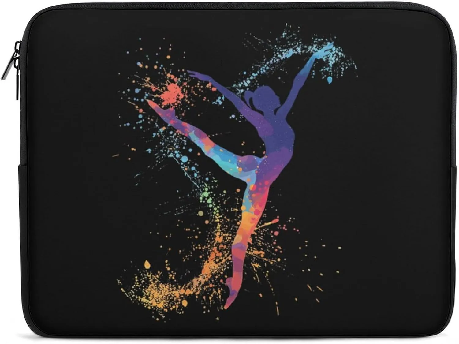Gymnastics Girl Personalized Laptop Bag Business Casual Laptop Cases Slim Computer Bag Briefcase