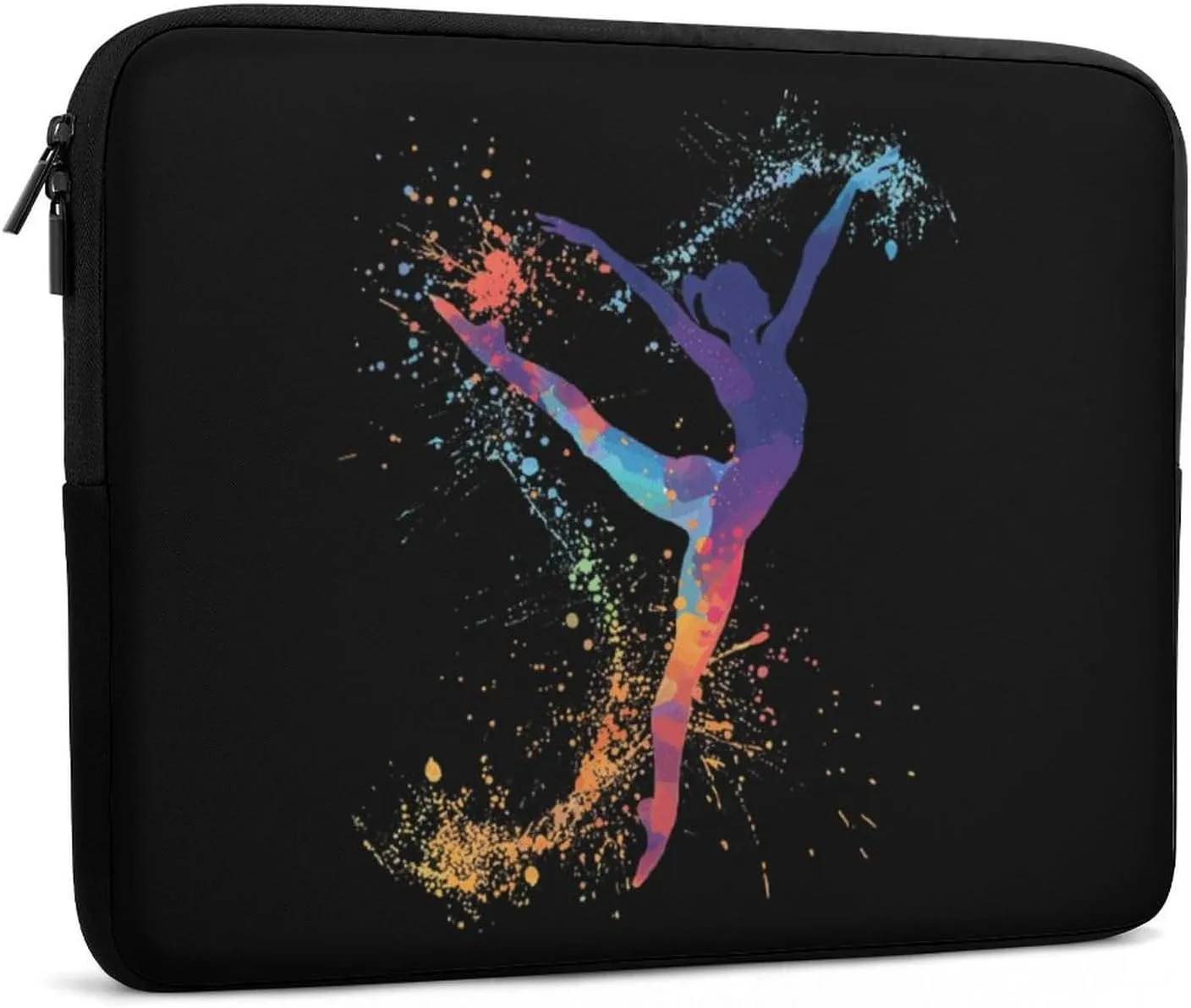 Gymnastics Girl Personalized Laptop Bag Business Casual Laptop Cases Slim Computer Bag Briefcase