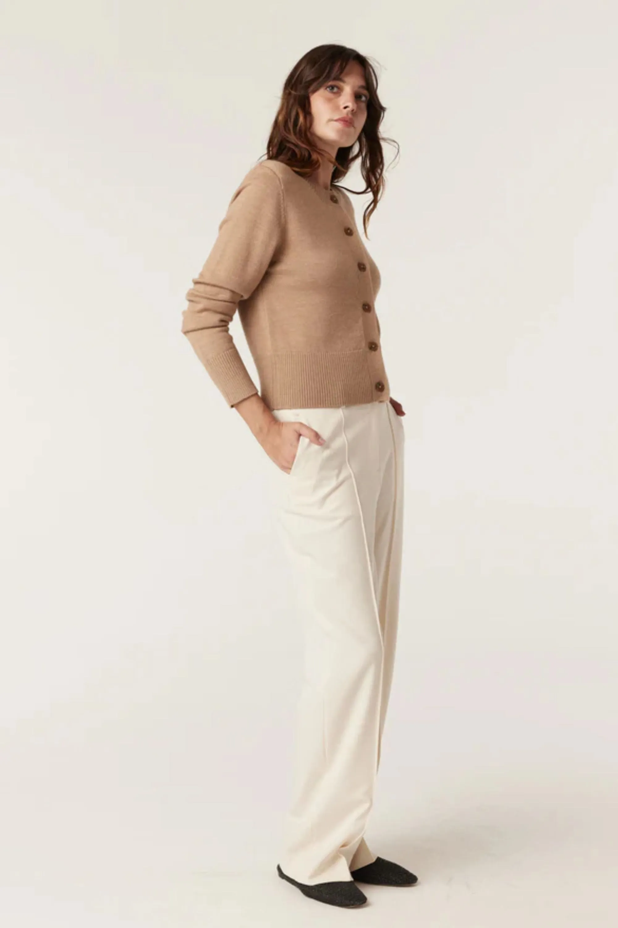 HARRIET MERINO CARDIGAN - CAW25186