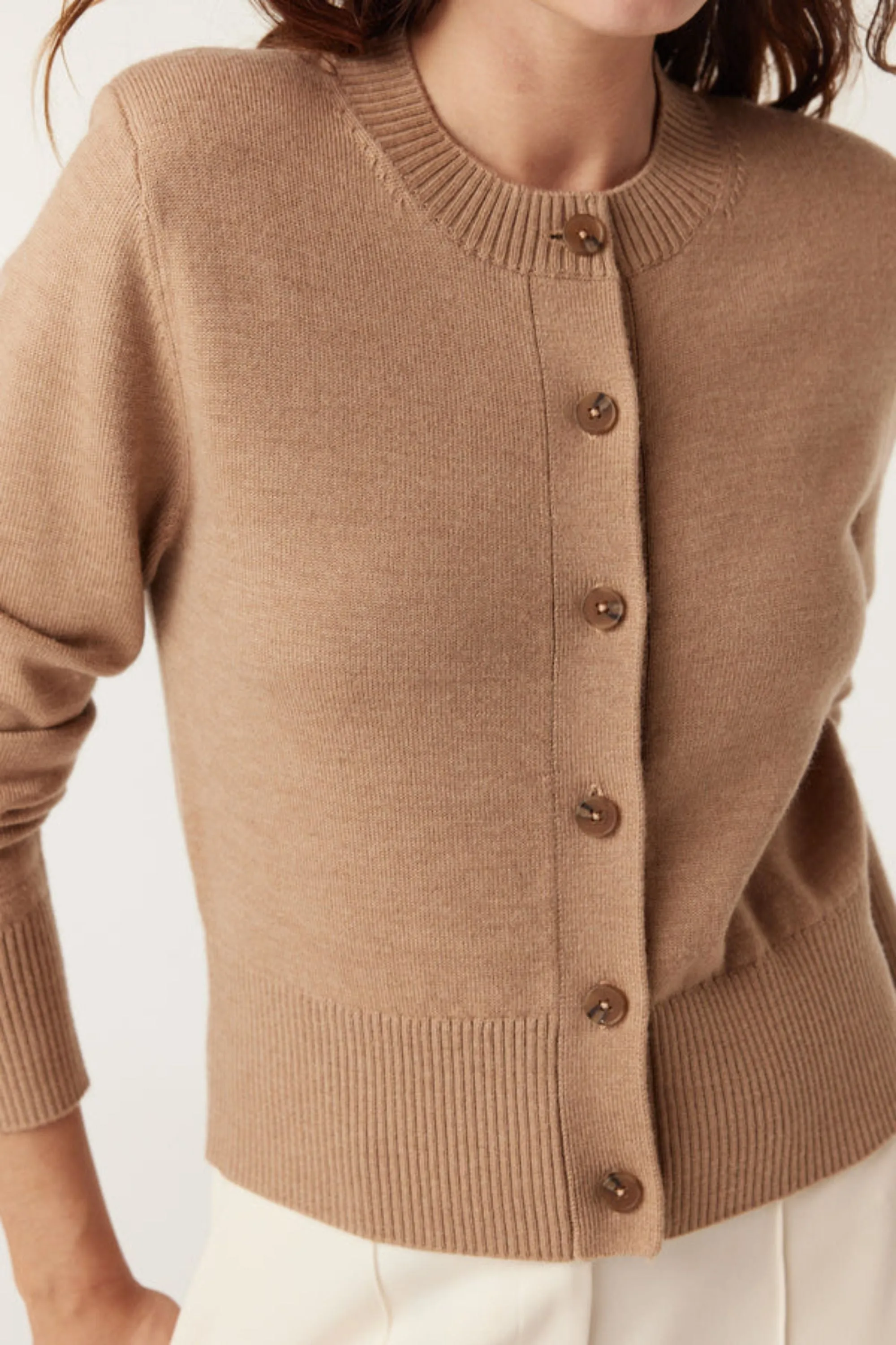HARRIET MERINO CARDIGAN - CAW25186