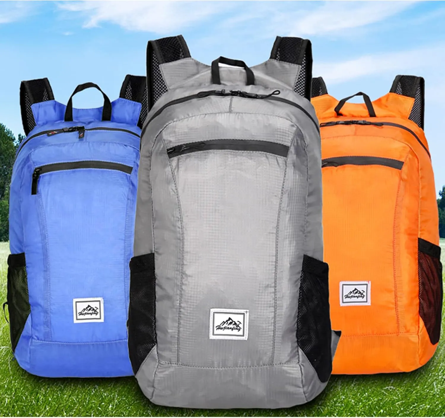 Hiking Backpack,Ultra-Light 20L Waterproof Folding Sports Lightweight Waterproof Backpack Suitable for Outdoor Camping Picnic (green)