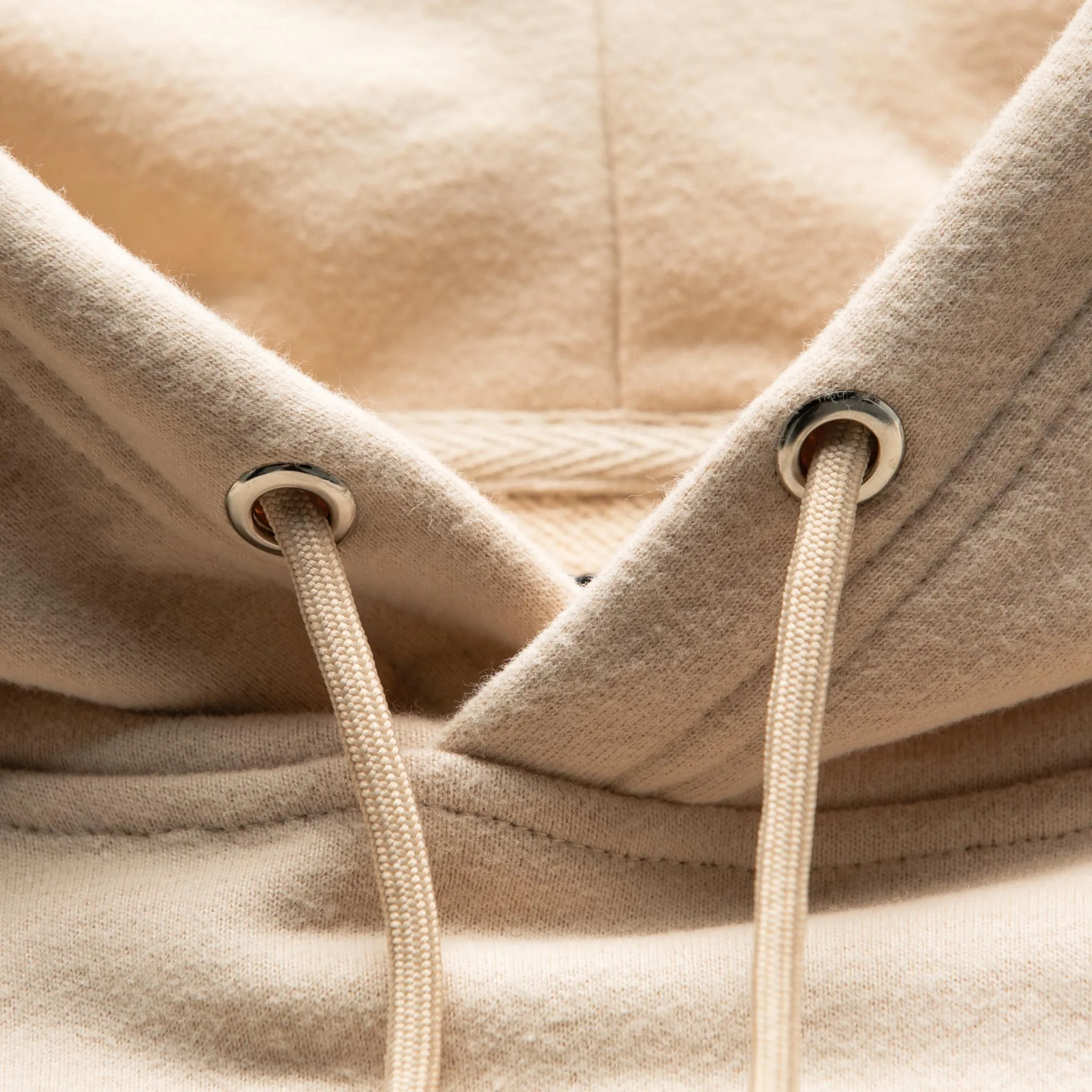 HOMME  'ESSENTIAL' Hoodie Light Beige