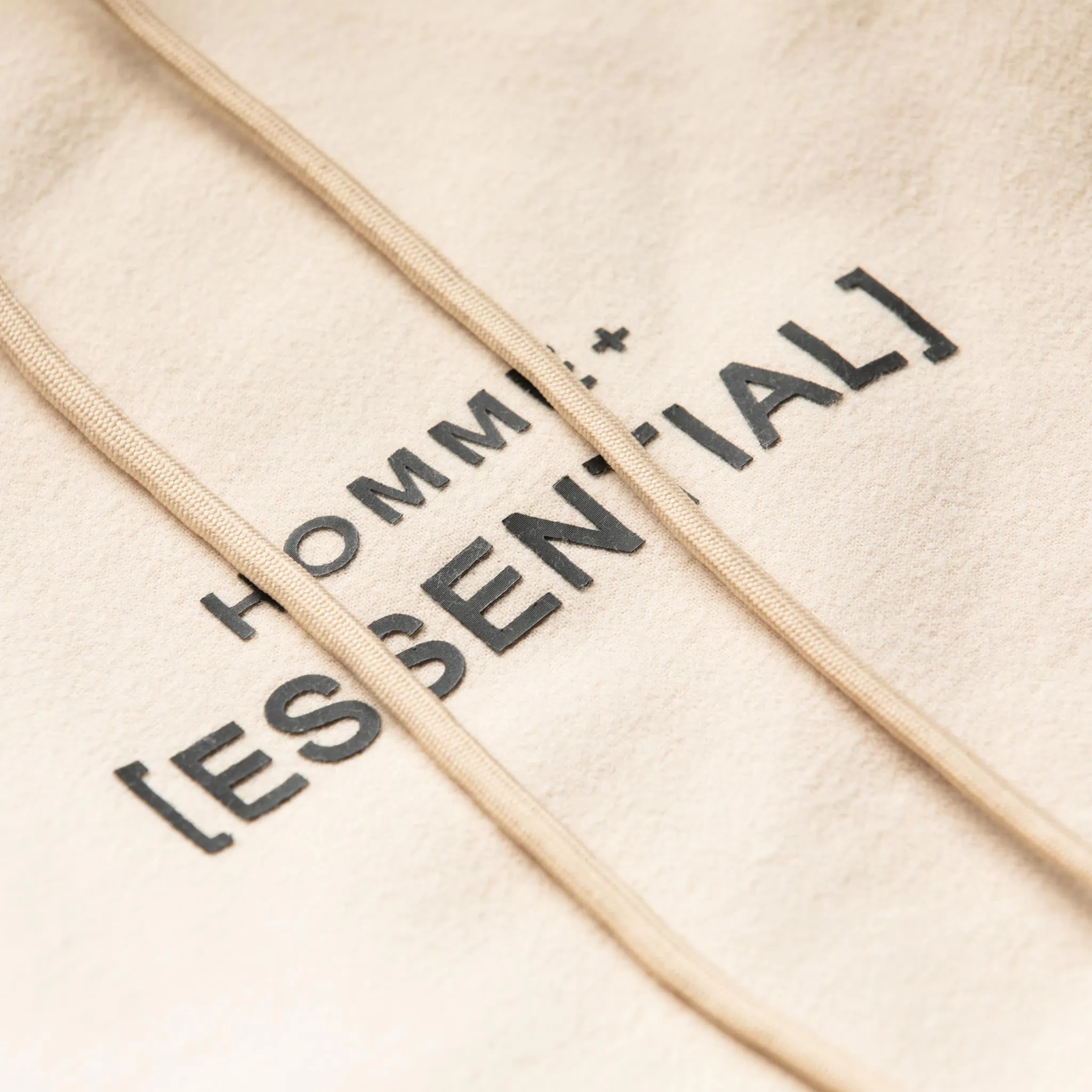 HOMME  'ESSENTIAL' Hoodie Light Beige
