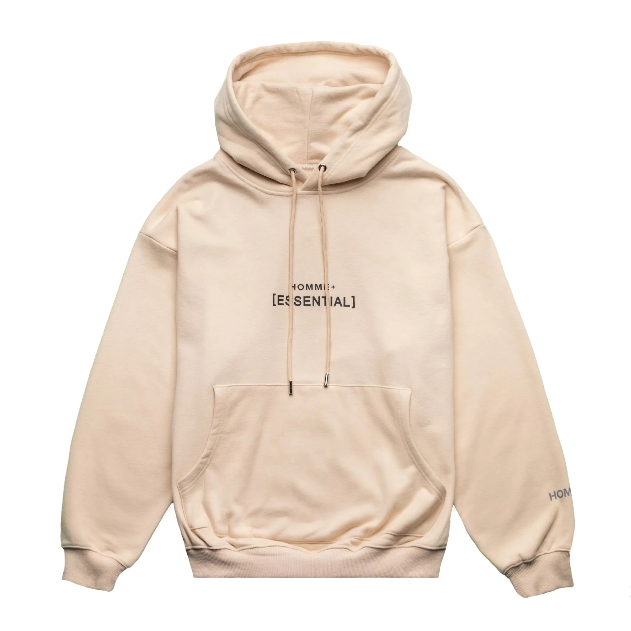 HOMME  'ESSENTIAL' Hoodie Light Beige
