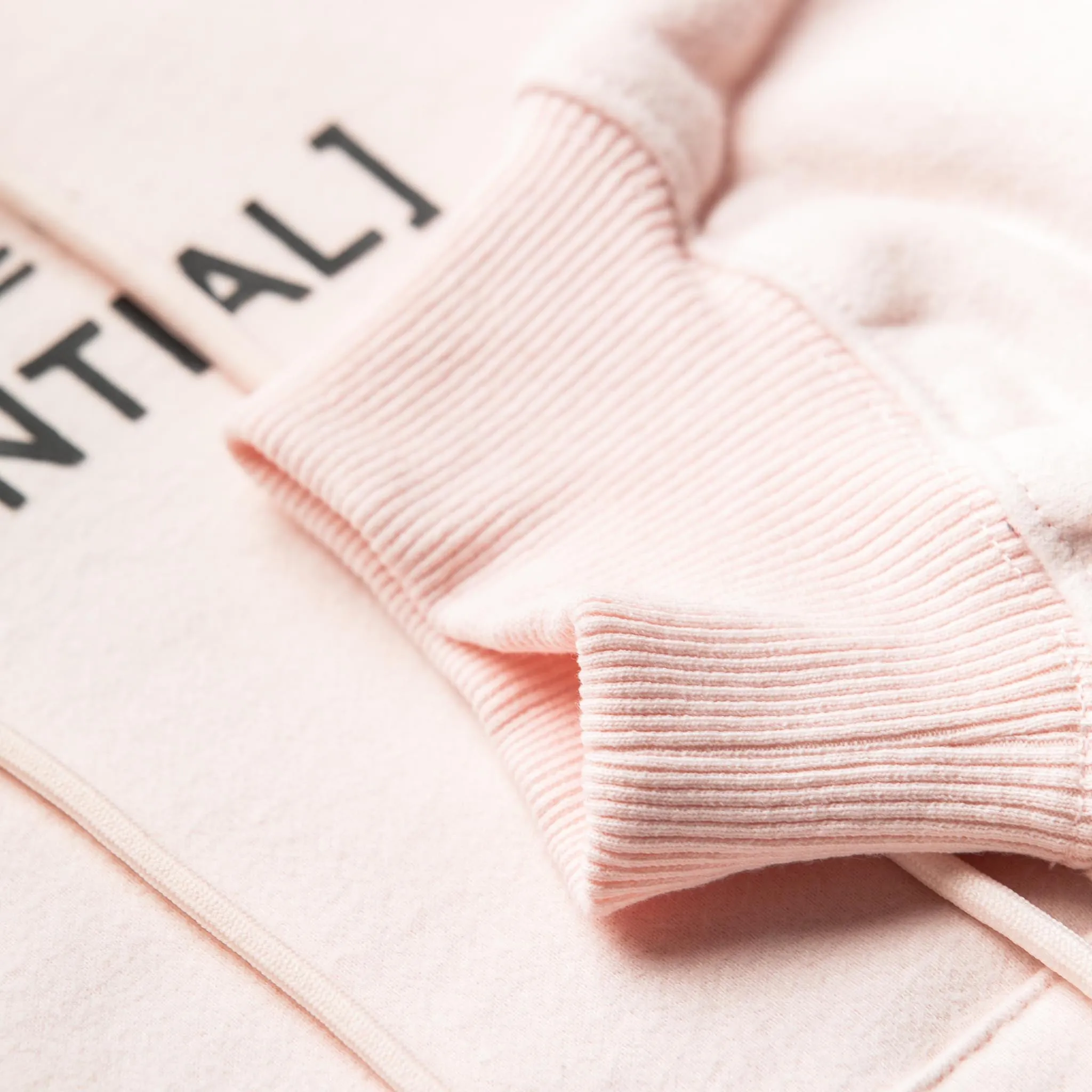 HOMME  'ESSENTIAL' Hoodie Light Pink