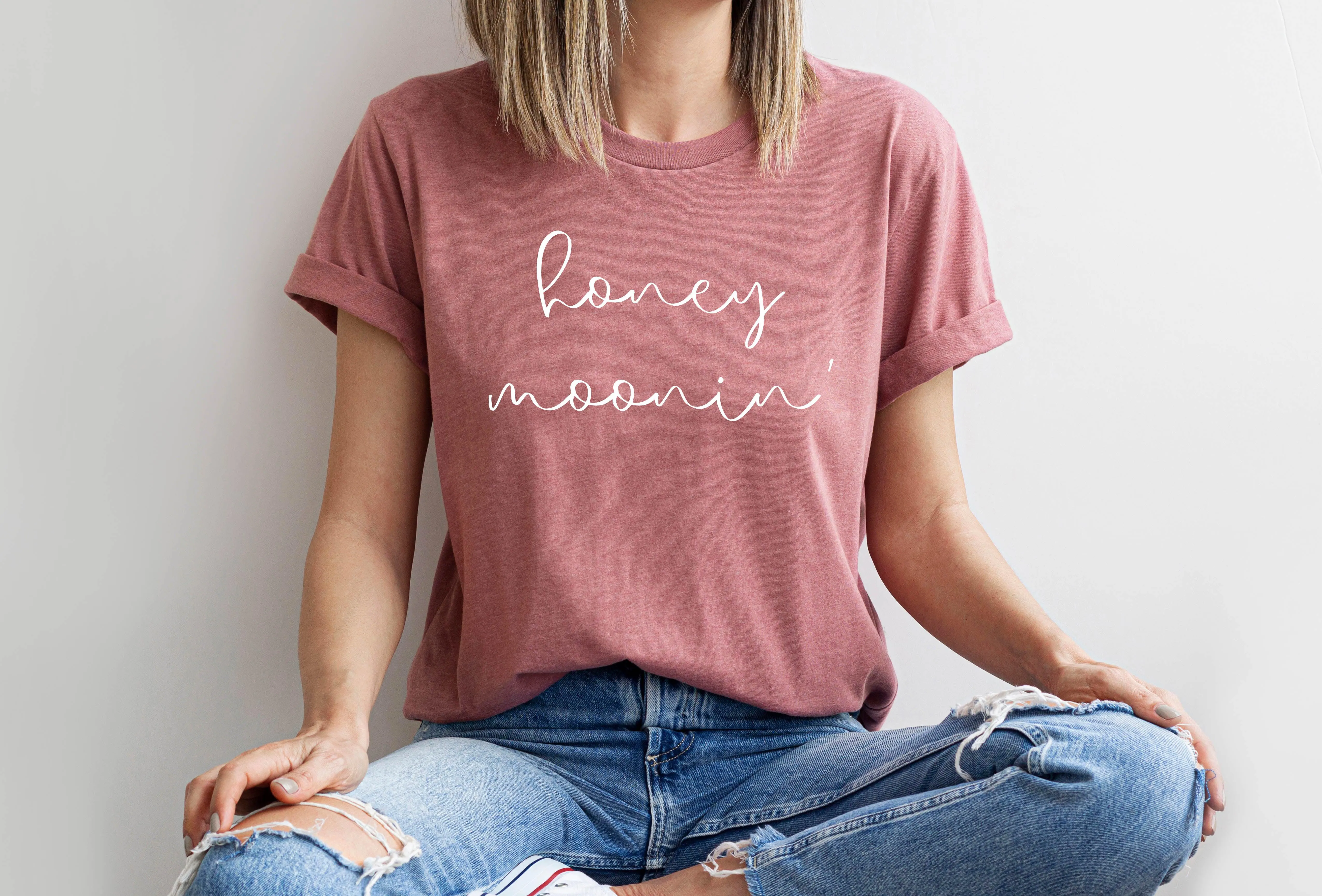 Honeymoonin' Bride Tshirt | Wifey Honeymoon T shirt