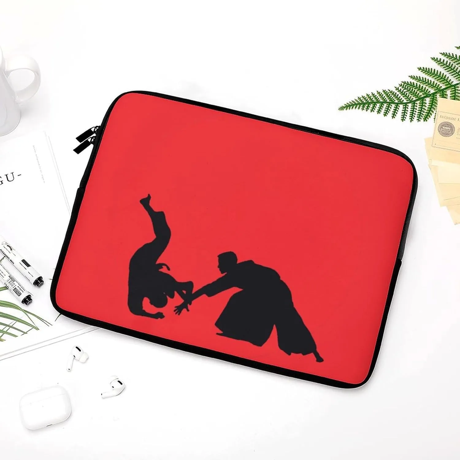 Japanese Jujutsu Personalized Laptop Bag Business Casual Laptop Case Slim Computer Bag Briefcase